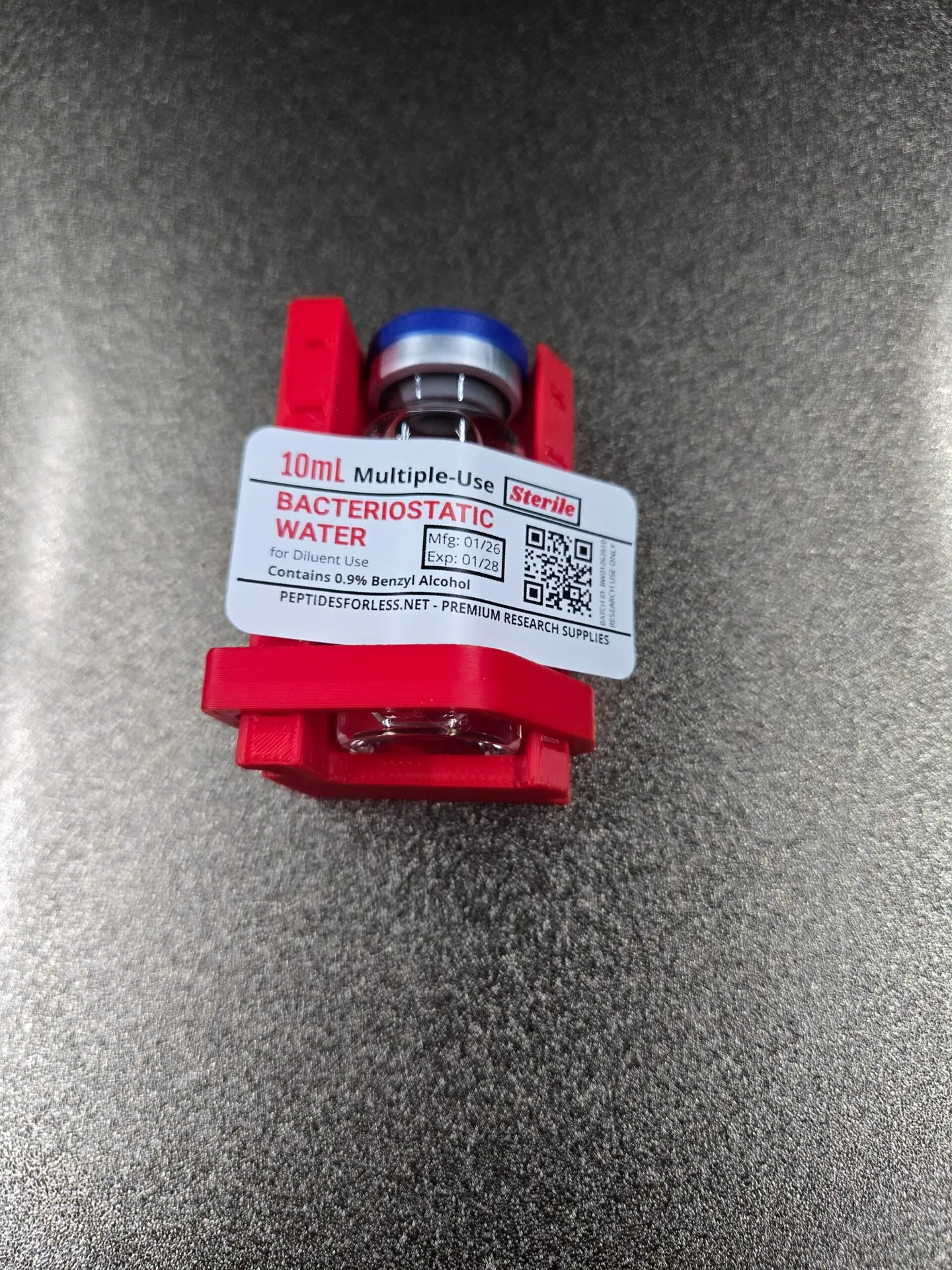 Peptide Vial Label Applicator Tool with Guide | 3mL, 10mL & 30mL Vials - Image 1